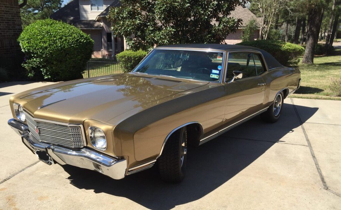 1970 Chevrolet Monte Carlo for sale near Houston, Texas 77090 Autotrader Classics